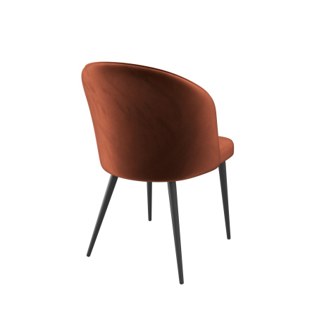 Стул TEDDY TERRACOTTA DIVA 15 BK